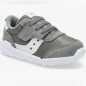 Saucony Toddler 5M Grey Sneakers. GUC. Exclt Velcro. 15% off w 2+ Bundle.